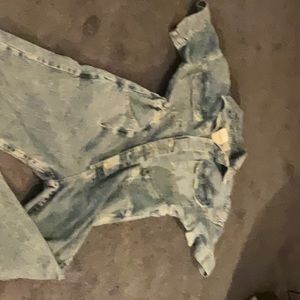 FREE PEOPLE DENIM JUMPSUIT